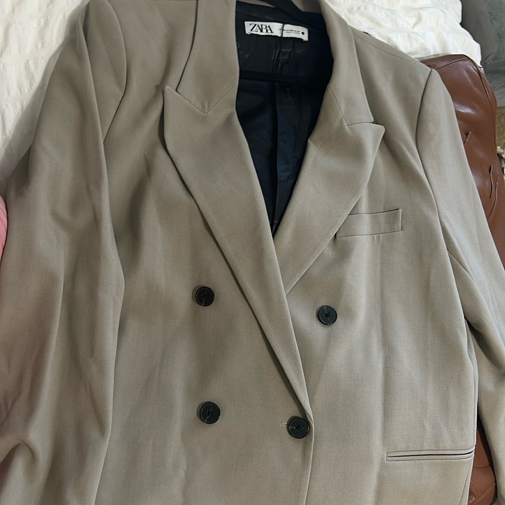 H&M double breasted blazer